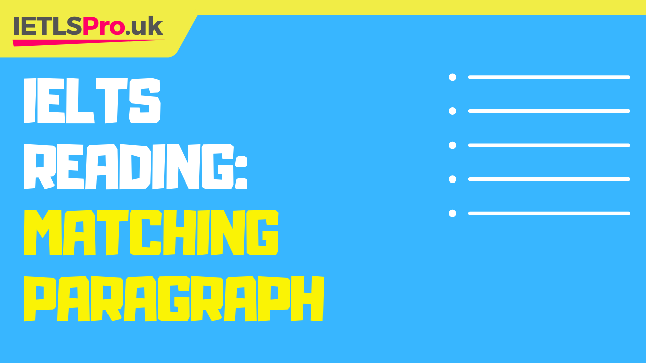 IELTS Reading: Matching Paragraph Information Question Type and Strategies